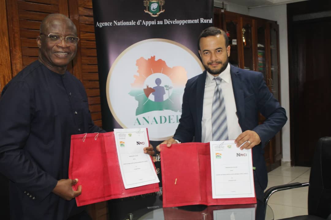 Signature du partenariat NRCI × ANADER